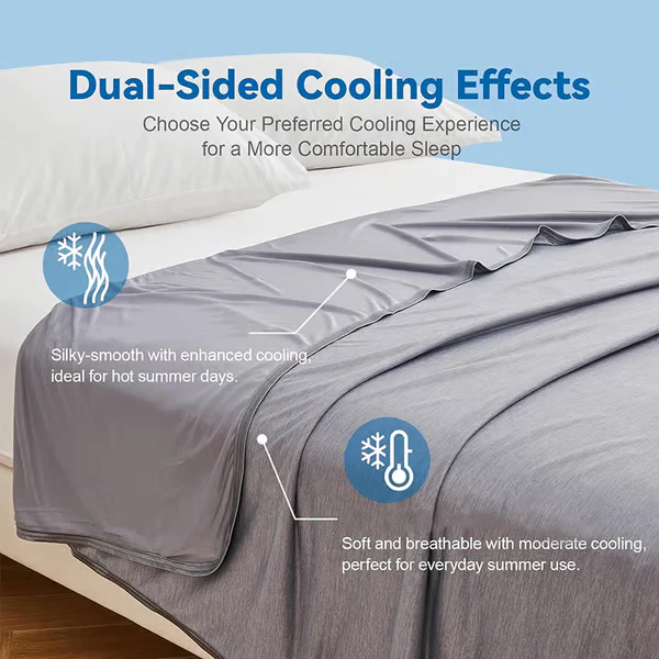 Summer Cooling Blanket ~ Instantly chill your nights, sleep dry and deep^ - Image 4