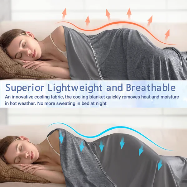 Summer Cooling Blanket ~ Instantly chill your nights, sleep dry and deep^ - Image 7