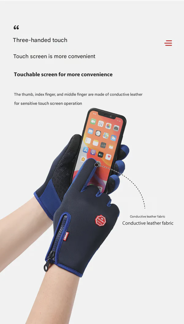 Thermal Winter Gloves ~ All-day warmth without the bulk- - Image 13