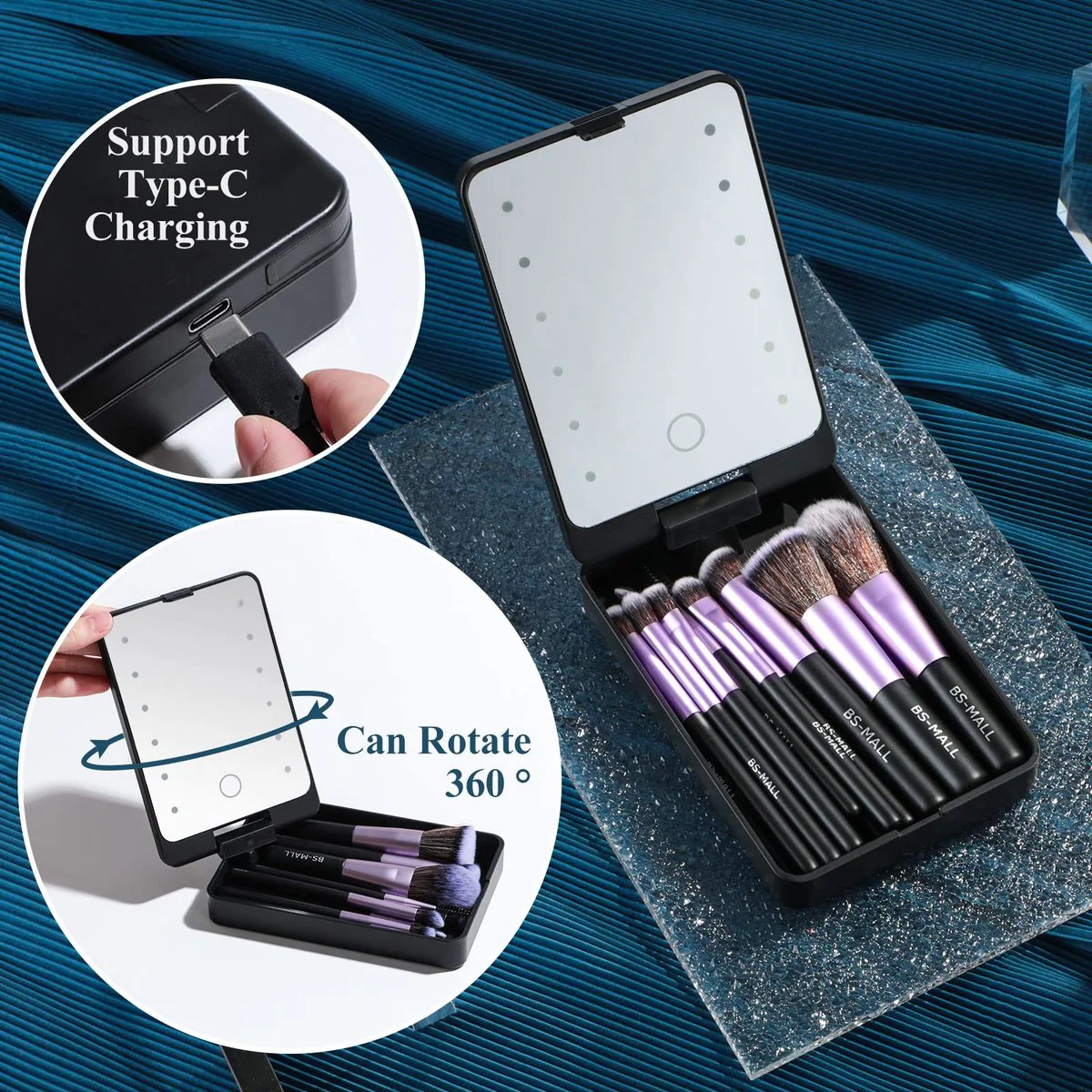 Travel Makeup Brush Set ~ Flawless application anywhere, anytime - Image 10