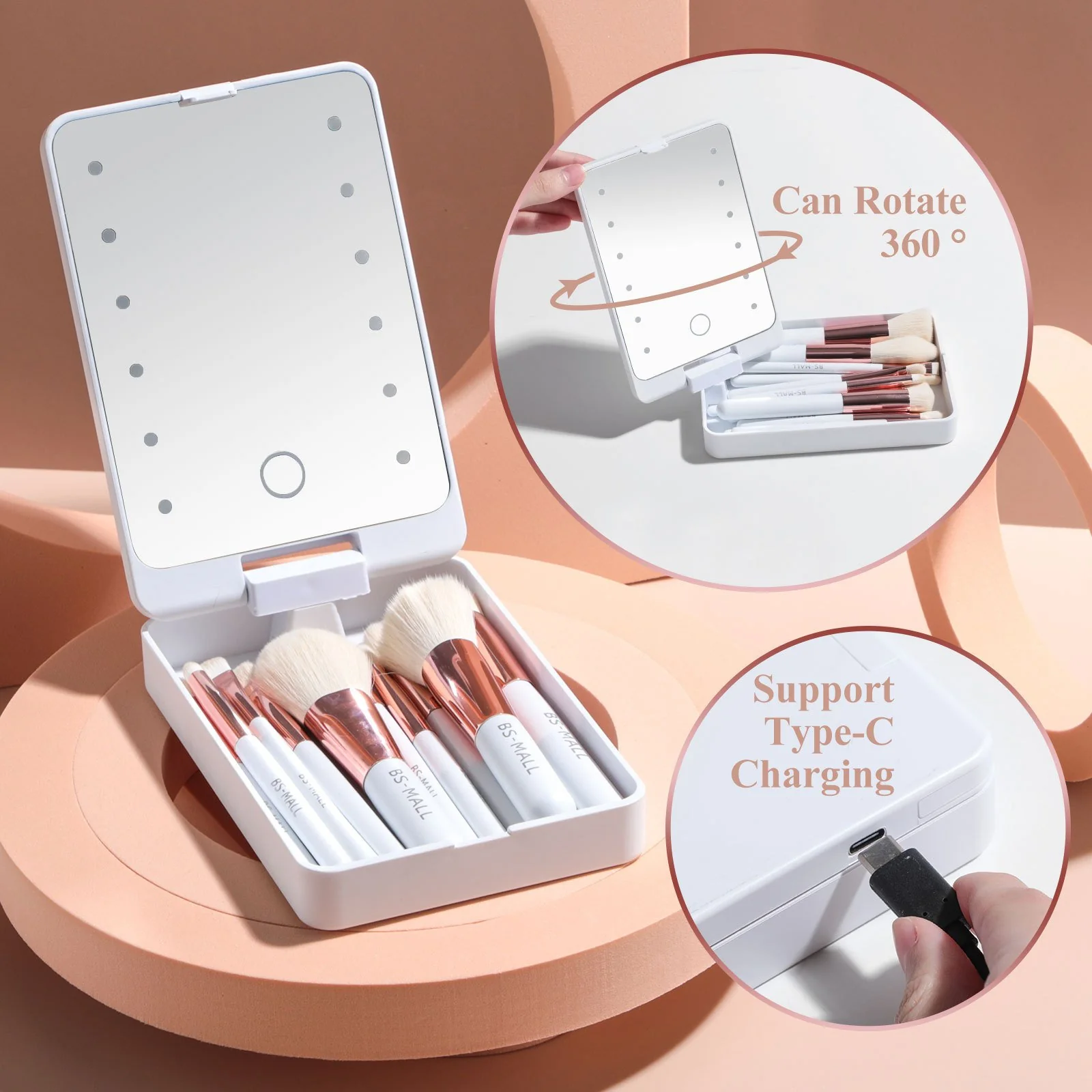 Travel Makeup Brush Set ~ Flawless application anywhere, anytime - Image 8